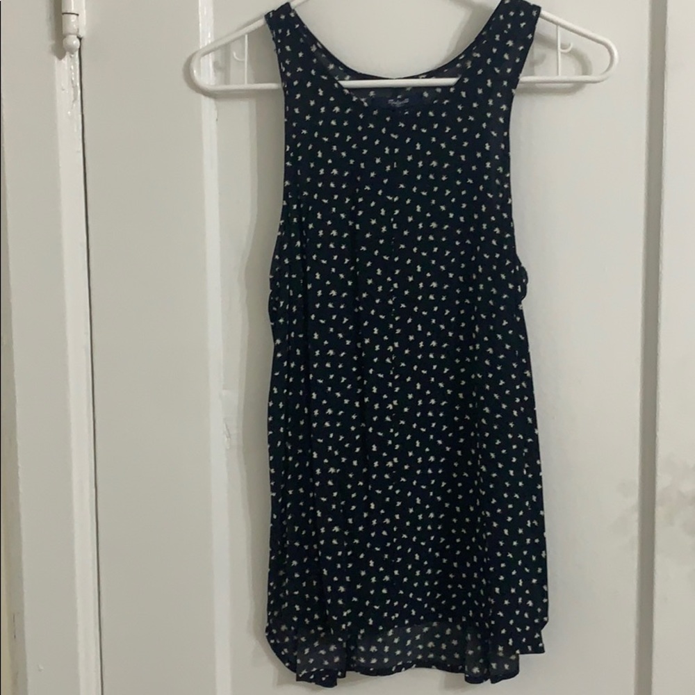 Sleeveless Madewell blouse